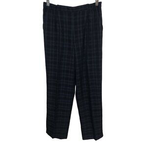 Koret Women’s Size 8 Plaid Pull On Elastic Waist Pants Straight Leg